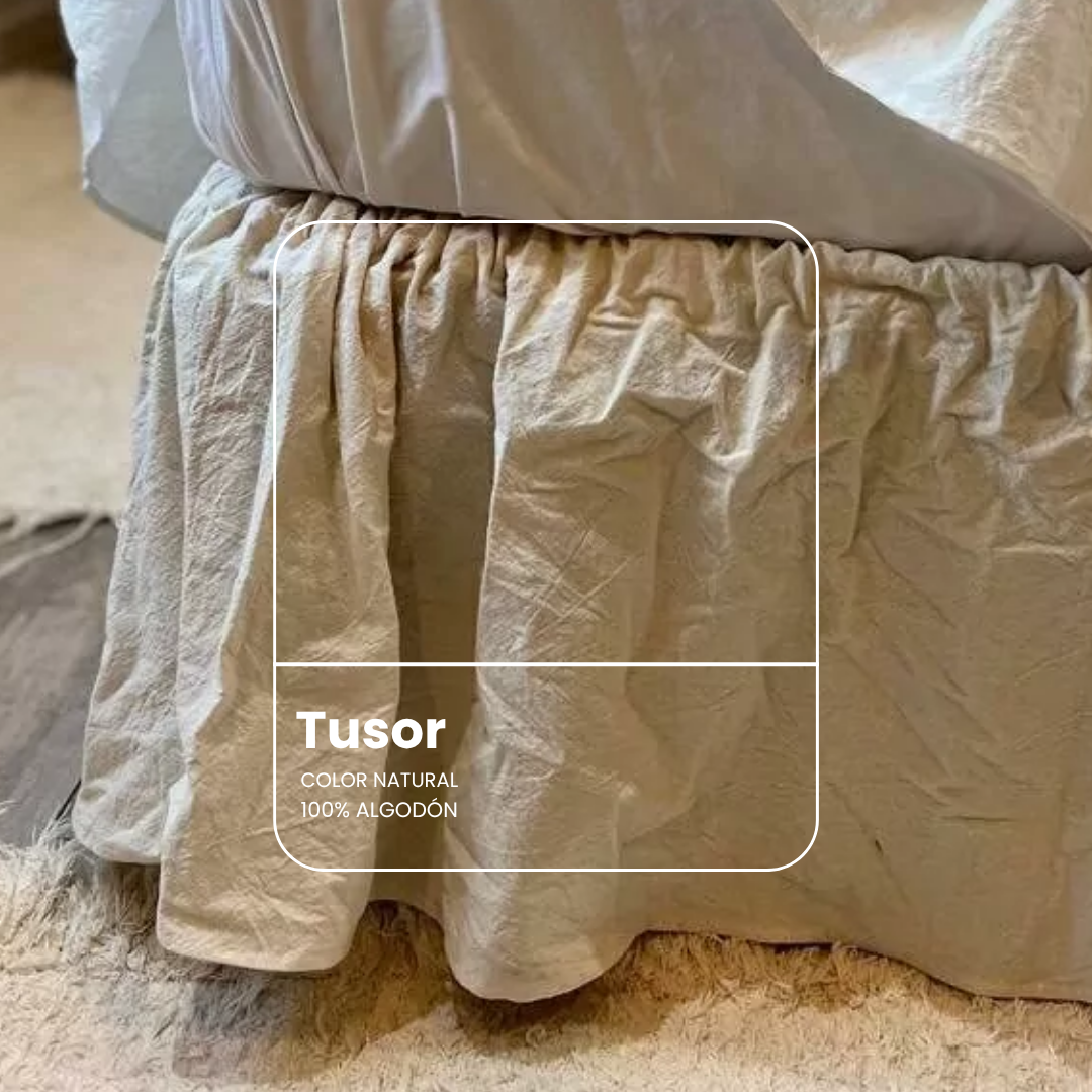 Detalle de tusor natural
